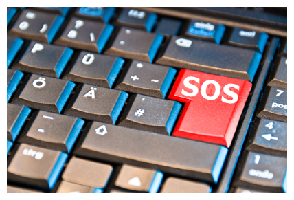 Picture of SOS Computer Keyboard Button
